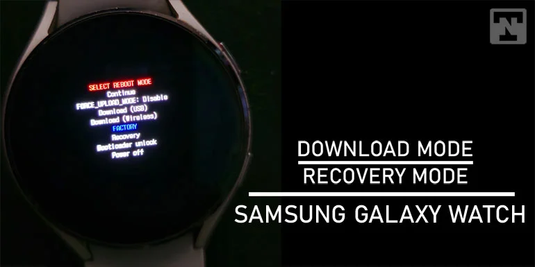 如何在 Galaxy Watch 4/5/6/7 上进入恢复模式