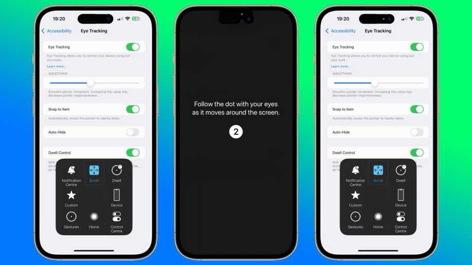 iOS 18 眼动追踪：如何只用眼睛操作 iPhone