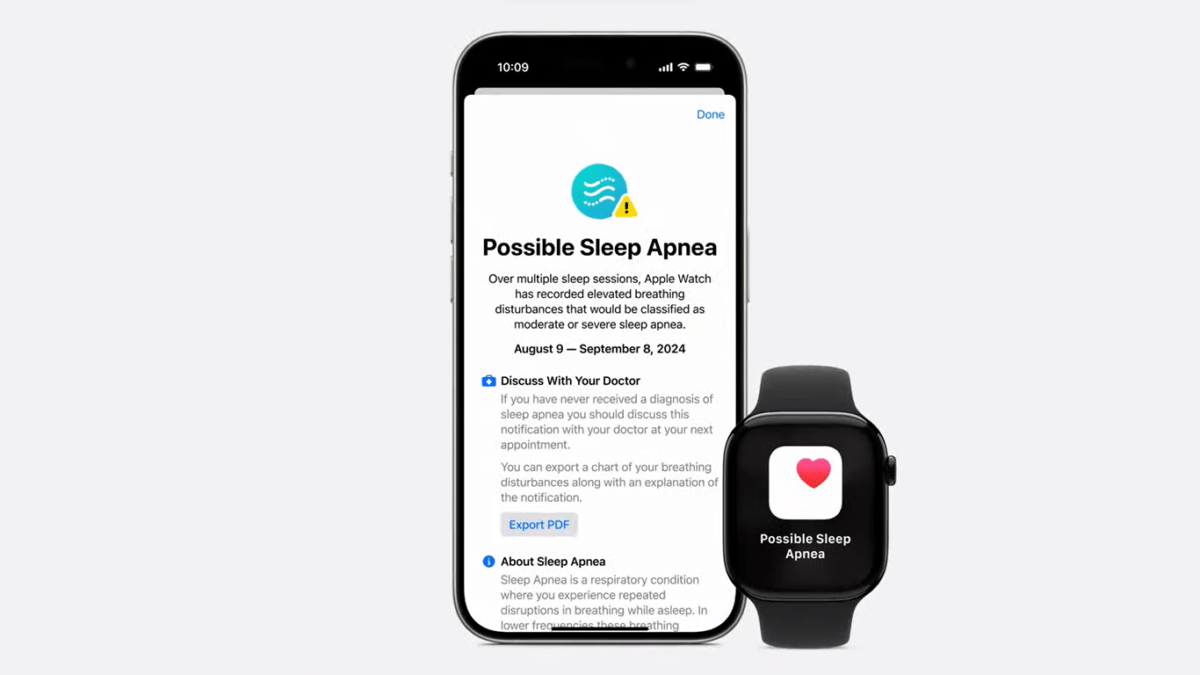 您应该了解有关Apple Watch Series 10的新睡眠呼吸暂停功能的所有信息