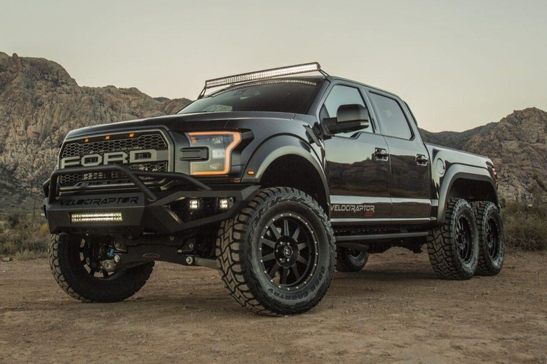 Hennessey VelociRaptor 6x6 是六轮 F-150 Raptor 的疯狂