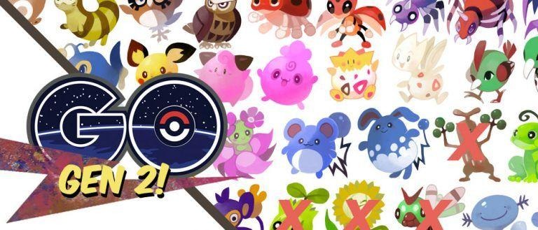 查看我们的第 2 代 Pokemon GO 第一波列表和发布日期时间 - Wwtyrd.com