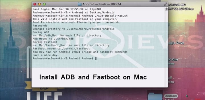 如何在 Mac 上安装 ADB 和 Fastboot - Wwtyrd.com