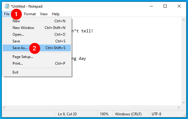 如何在 Windows 计算机上创建文件 - Wwtyrd.com