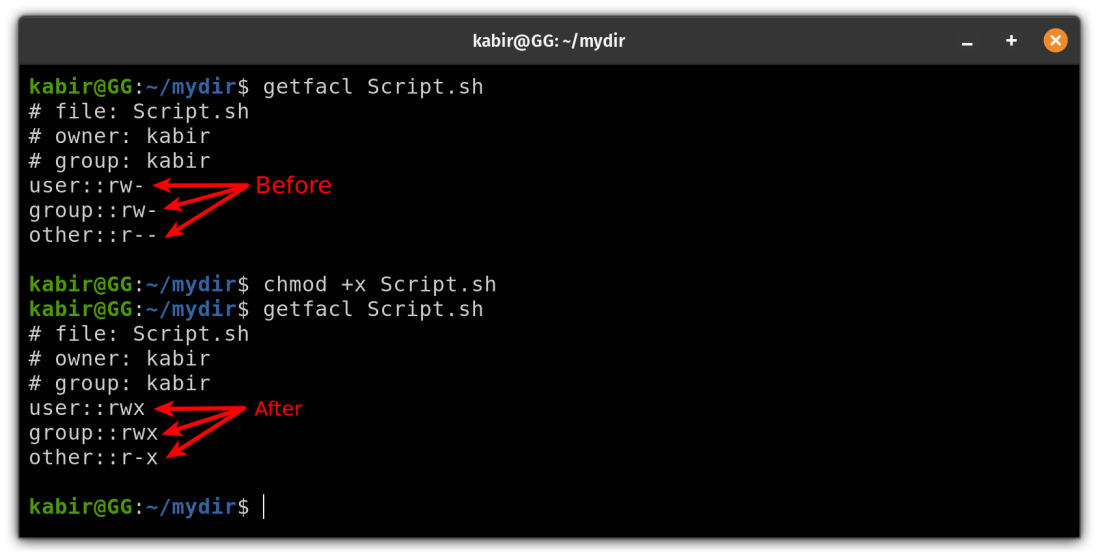 如何在 Linux 中使文件可执行
